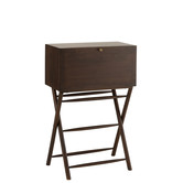 Dark Mango - Sidetable - bureau - mango - bruin - 2 lades - 6 vakken