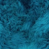 Woolly - Manteau animal - mouton - bleu azur - Islande