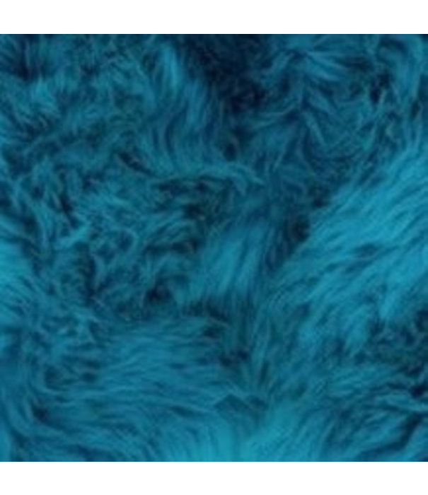 Duverger® Woolly - Manteau animal - mouton - bleu azur - Islande