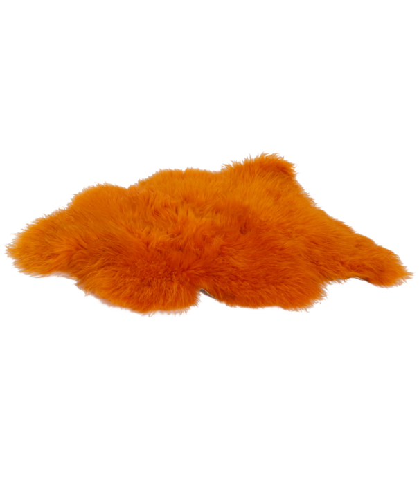 Duverger® Woolly - Tierfell - Schaf - orange - Island