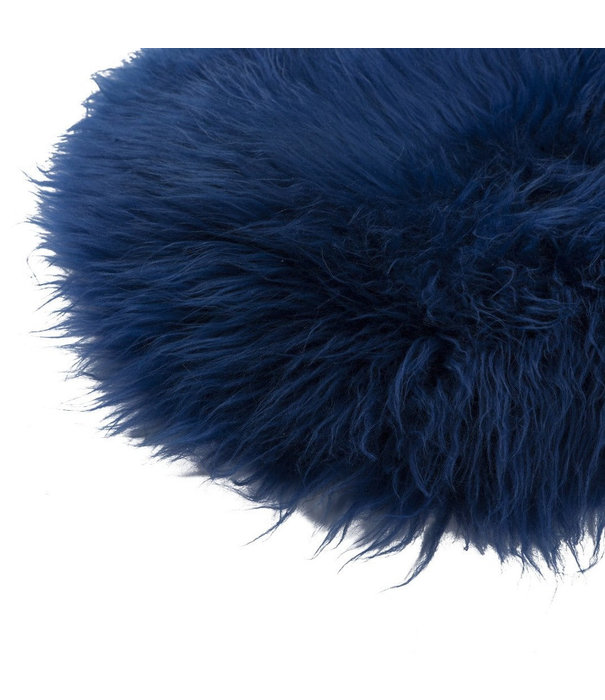 Duverger® Woolly - Manteau animal - mouton - bleu marine - Islande