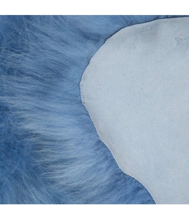 Duverger® Woolly - Manteau animal - mouton - bleu clair - Islande