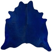 Ox - Fourrure animale - vache - bleu cobalt