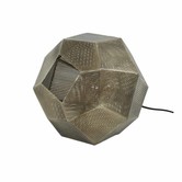 Hex - Tafellamp - zeshoek - metaal - antiek koper