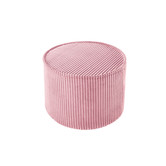 Poofy - Pouf enfant - Pink Mousse - rose - velours côtelé