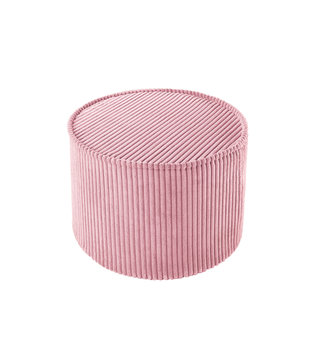 Poofy - Pouf enfant - Pink Mousse - rose - velours côtelé