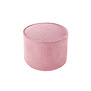 Poofy - Kinderpoef - Pink Mousse - roze - ribfluweel