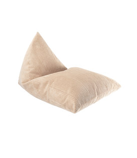 Mini Loungie - pouf enfant - Brown Sugar - brun - velours côtelé