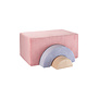 Tiny Castle - Spielset - Pink Mousse - rosa - gerippter Samt