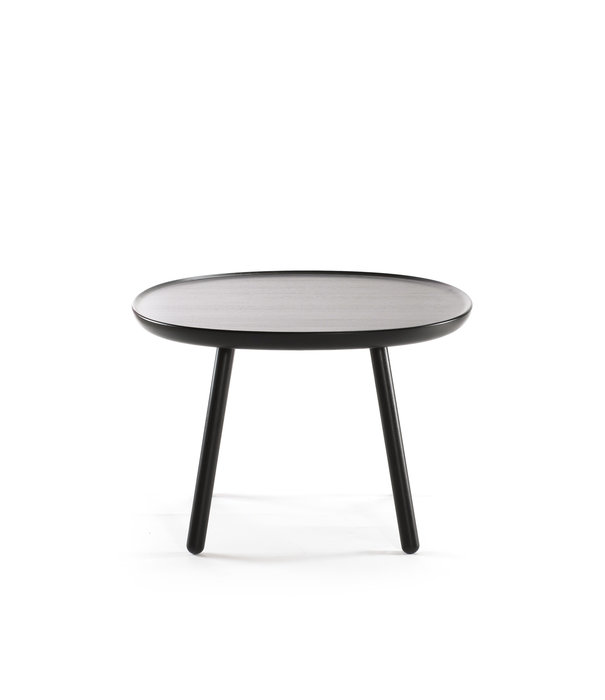 EMKO Ash - Table d'appoint - ronde carrée - frêne - noir - large