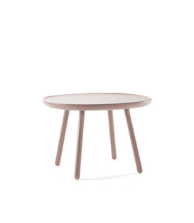 Ash - Table d'appoint - ronde carrée - frêne - rose - grande