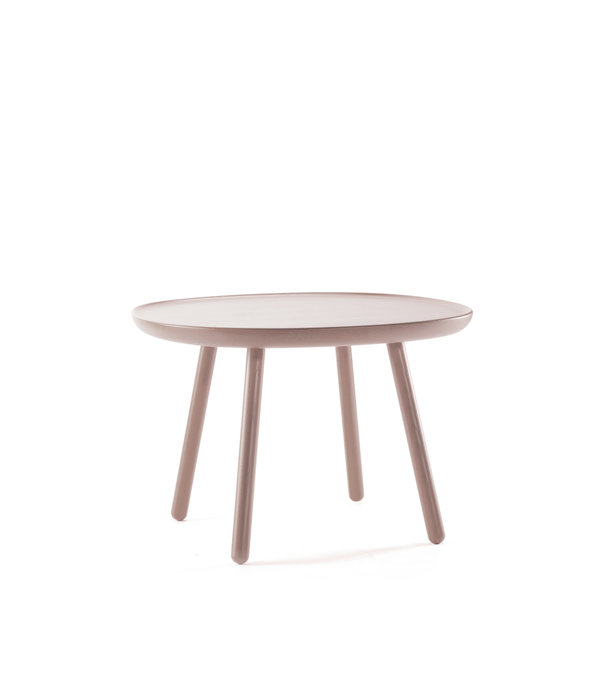 EMKO Ash - Table d'appoint - ronde carrée - frêne - rose - grande