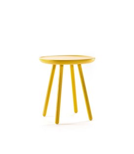 Ash - Table d'appoint - ronde carrée - frêne - jaune - petite