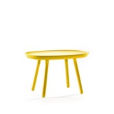 Ash - Table d'appoint - ronde carrée - frêne - jaune - moyen