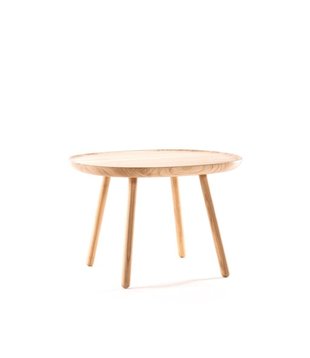 Ash - Table d'appoint - ronde carrée - frêne - naturel - large