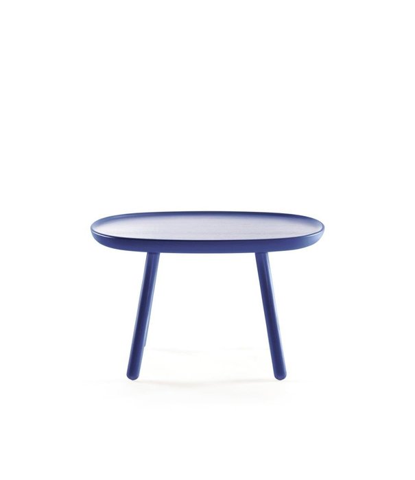 EMKO Ash - Table d'appoint - ronde carrée - frêne - bleu - moyen