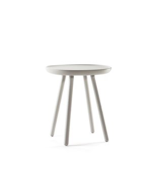Ash - Table d'appoint - ronde carrée - frêne - gris - petit