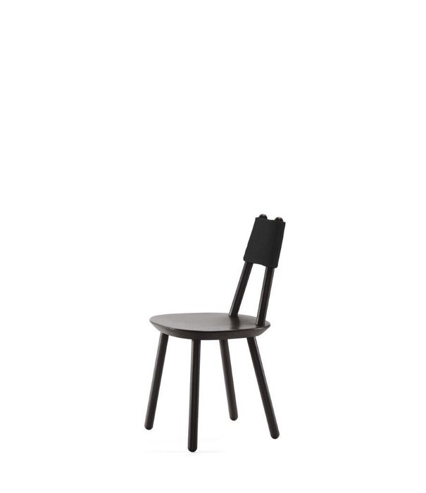 EMKO Ash - Chaise de salle à manger - frêne - noir - dossier en mousse