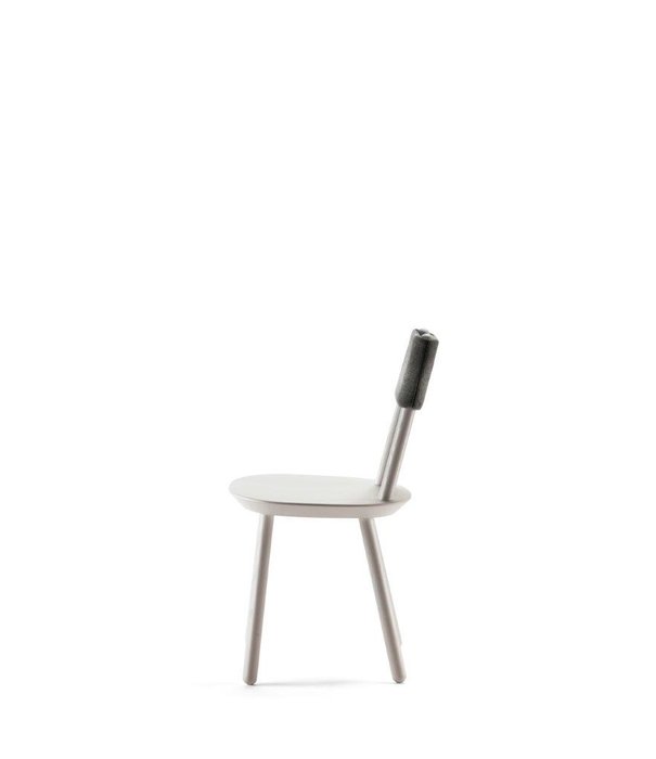 EMKO Ash - Chaise de salle à manger - frêne - gris - dossier en mousse