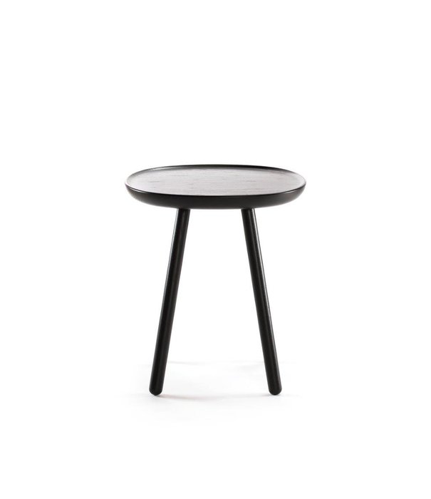 EMKO Ash - Table d'appoint - ronde carrée - frêne - noir - petit