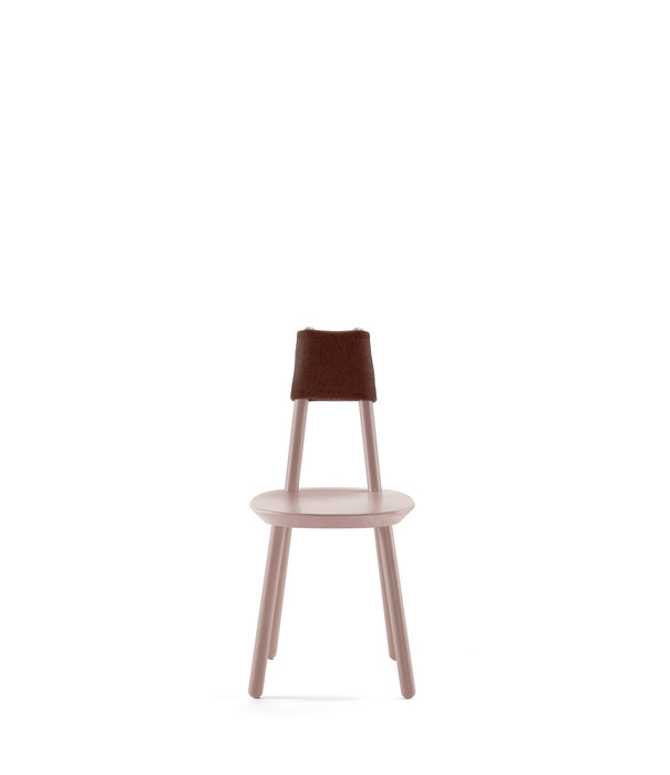 EMKO Ash - Chaise de salle à manger - frêne - rose - dossier en mousse