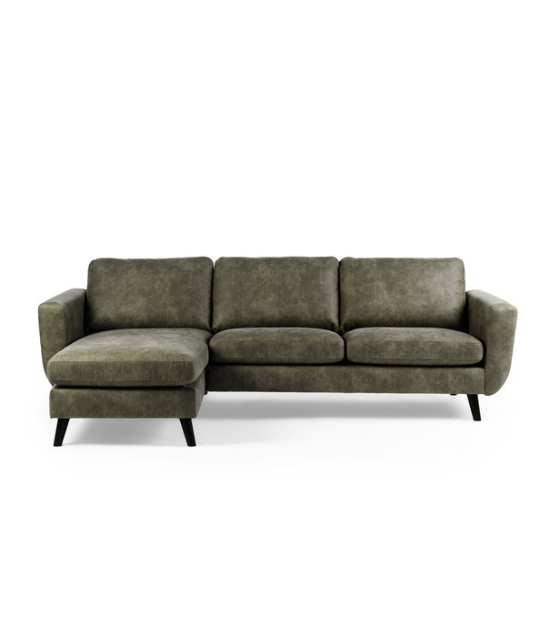Duverger® Savannah - Sofa - 3-Sitzer Sofa - Chaise Longue links oder rechts - Stoff Savannah - grün
