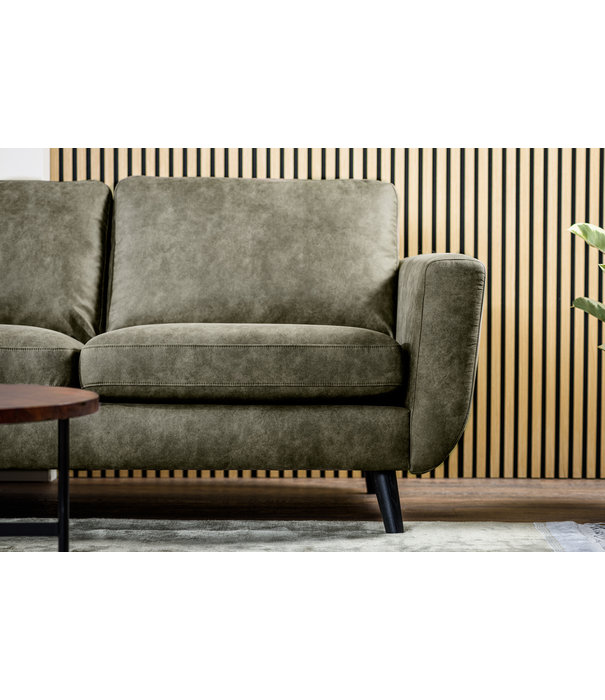 Duverger® Savannah - Sofa - 3-Sitzer Sofa - Chaise Longue links oder rechts - Stoff Savannah - grün