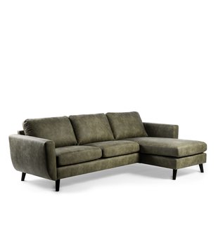 Savannah - Sofa - 3-Sitzer Sofa - Chaise Longue links oder rechts - Stoff Savannah - grün