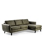 Savannah - Sofa - 3-Sitzer Sofa - Chaise Longue links oder rechts - Stoff Savannah - grün