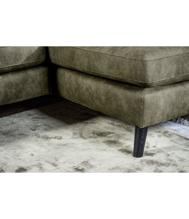 Duverger® Savannah - Canapé - canapé 3 places - chaise longue gauche ou droite - tissu Savannah - vert