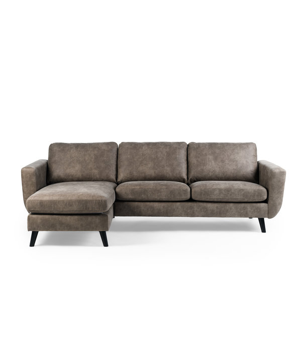 Duverger® Savannah - Sofa - 3-zitbank - chaise longue links of rechts - stof Savannah - taupe