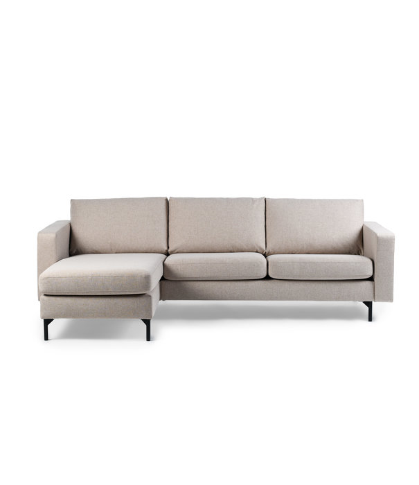 Duverger® Chloe - Sofa - 3-Sitzer Sofa - Chaise Longue links oder rechts - Stoff Chloe - Beige