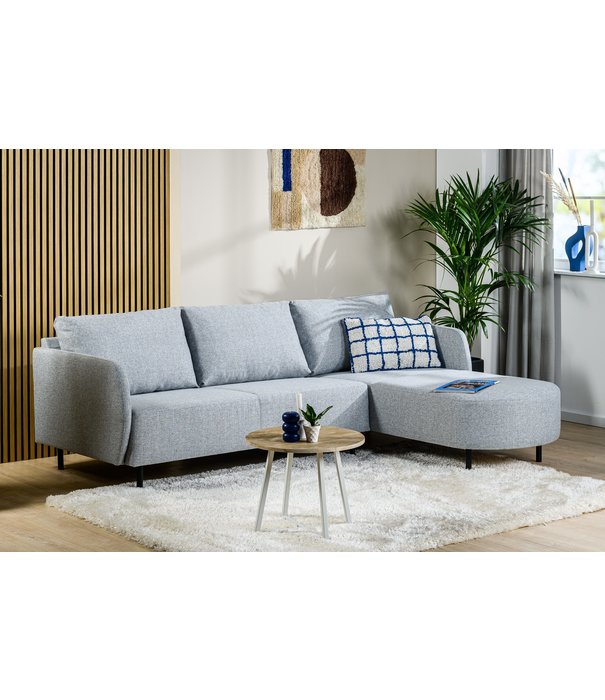 Duverger® Urban - Sofa - 3-Sitzer Sofa - Chaiselongue links oder rechts - Stoff Urban - Grau