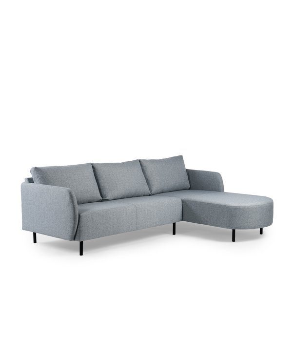 Duverger® Urban - Sofa - 3-zitbank - chaise longue links of rechts - stof Urban - grijs