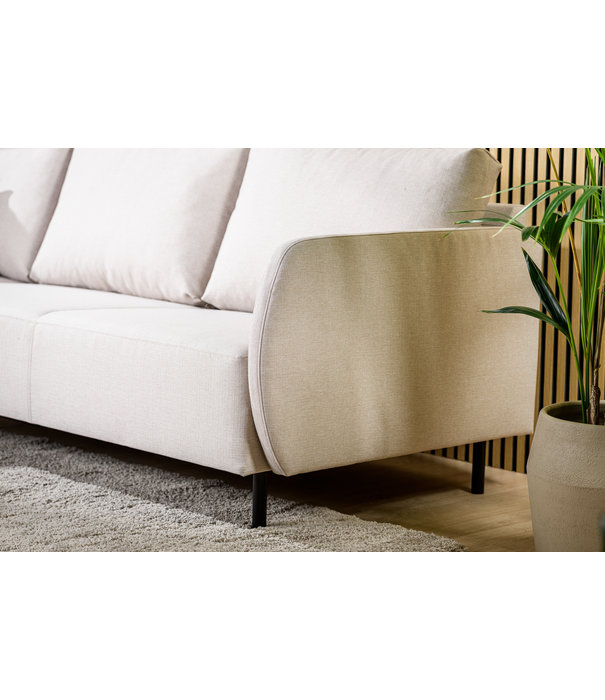 Duverger® Urban - Canapé - canapé 3 places - chaise longue gauche ou droite - tissu Urban - beige