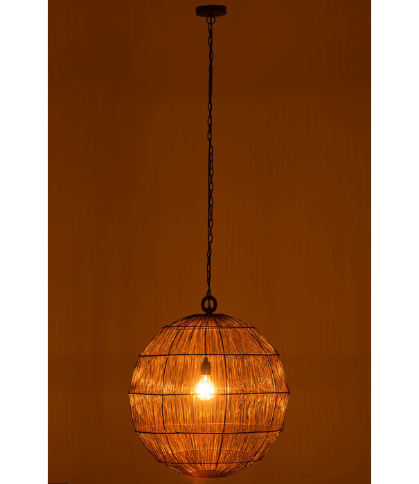 Duverger® Rust - Hanglamp - bol - large - roest - metaaldraad