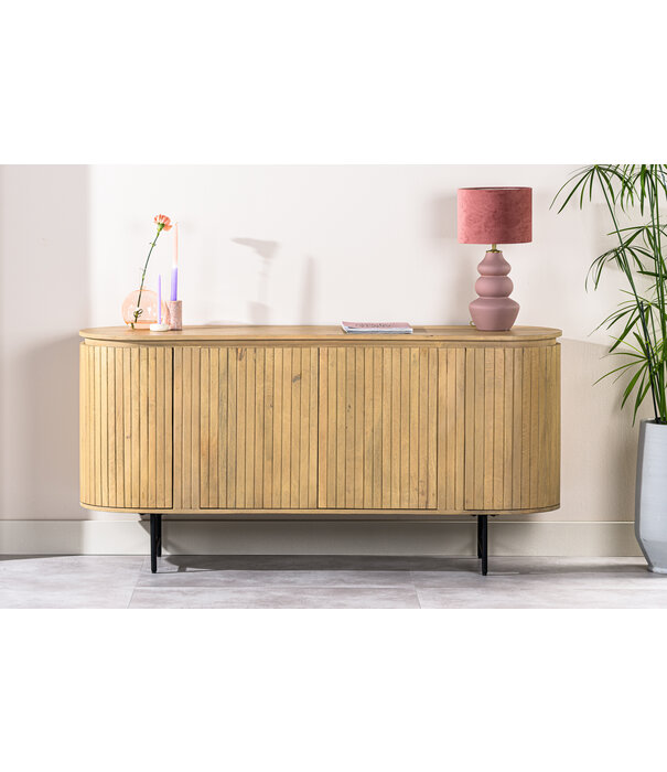 Duverger® Steampunk - Sideboard - 165cm - Akazie - natur