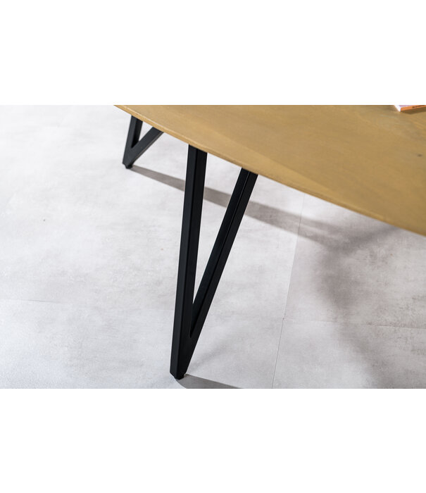 Duverger® Nordic Design - Eettafel - acacia - naturel - ovaal - 240x110 cm