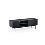 Piano -Tv-meubel - L140cm - mango - zwart