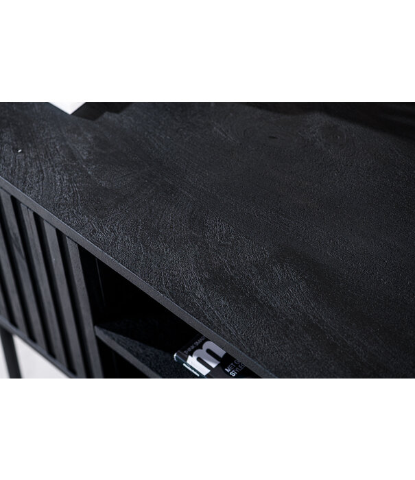 Duverger® Piano -Tv-meubel - L140cm - mango - zwart