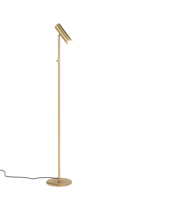 Duverger® Mike - Lampadaire - acier - laiton - réglable - 1 point lumineux