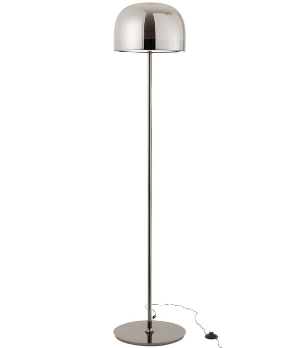 Duverger®  Tall one  - Vloerlamp - glas - metaal bronskleurige poot - met schakelaar