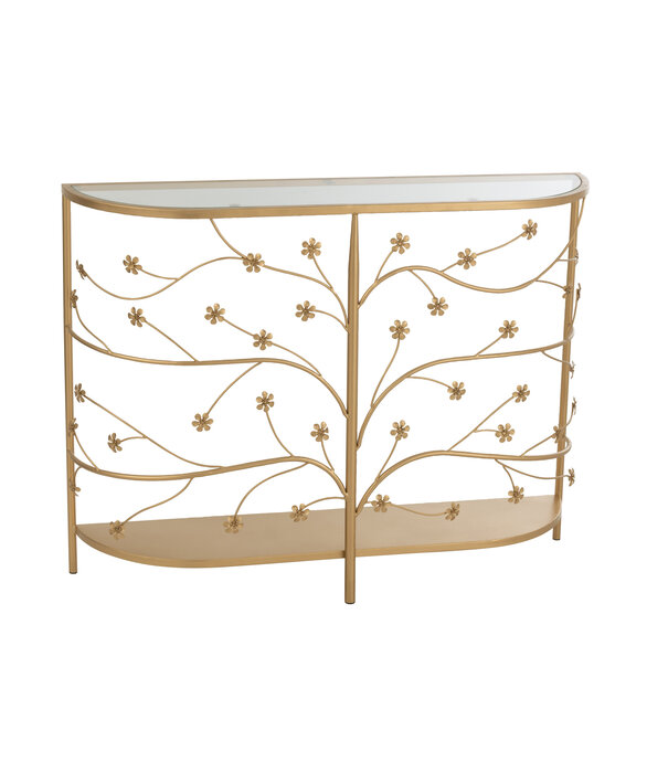 Duverger® Royal - Sidetable - metaal - goud - designvolle afwerking