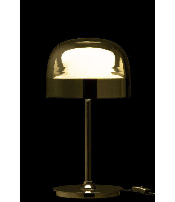 Duverger® Black night - Lampe à poser - verre sphérique - noir - base en métal