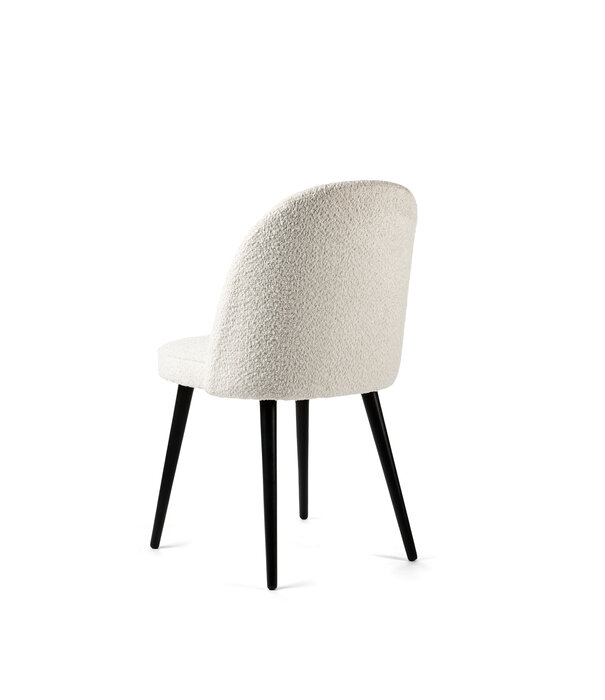 Not available Dining chair, Luxery fabric, L520 off white.