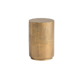 Hammer - Kruk - alu - brass antique - rond