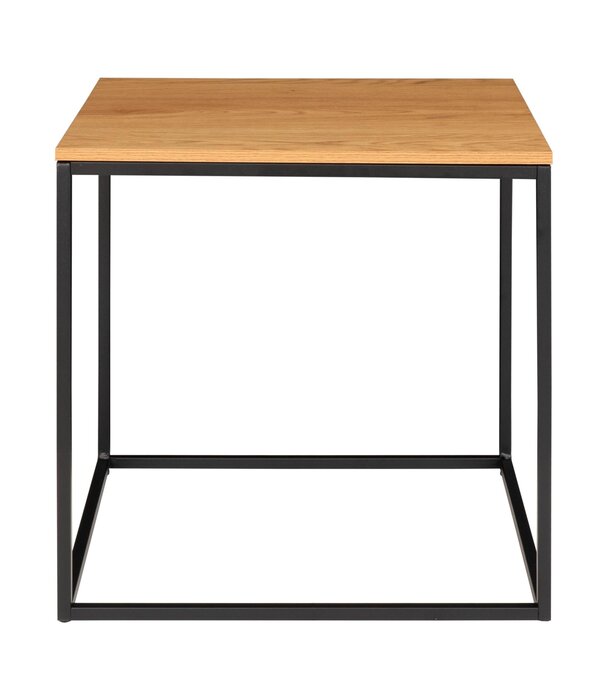 Duverger® Scandibasic - Table basse - aspect chêne - panneau mélaminé - 45x45x45cm