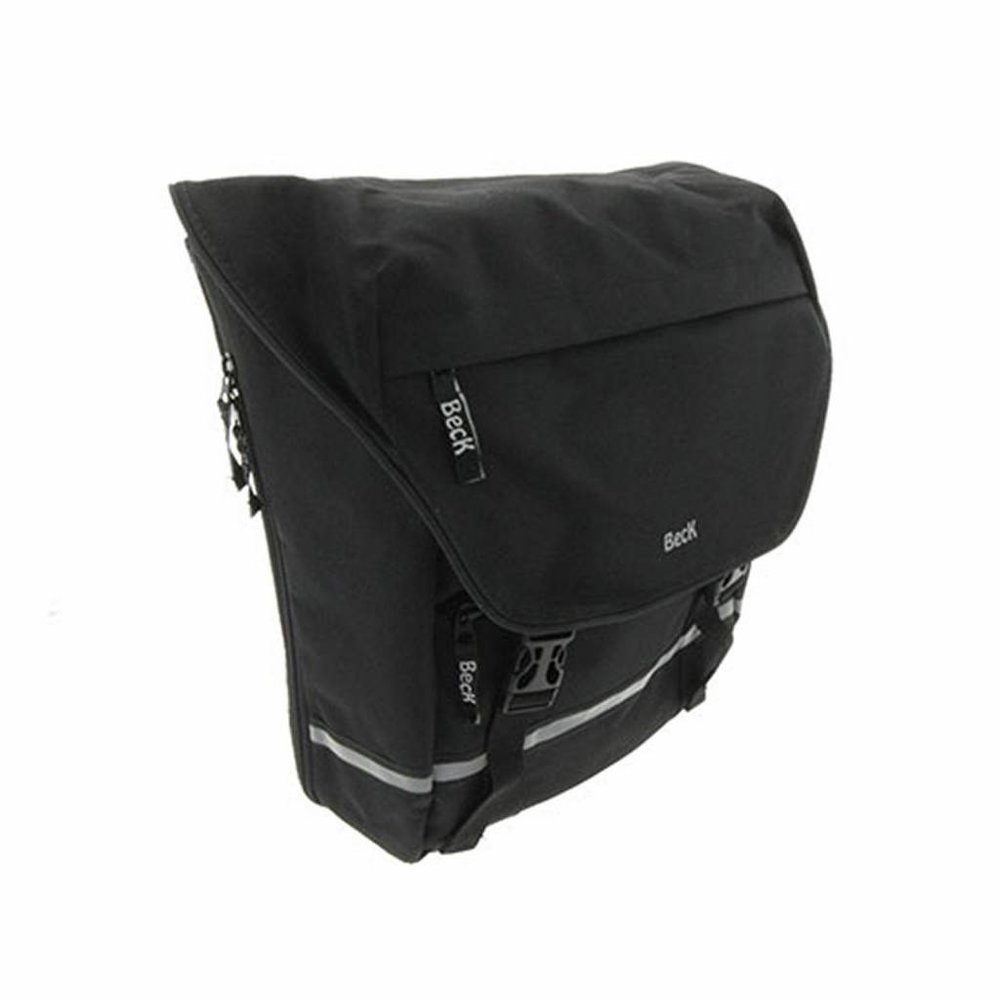 Beck Enkele Sportieve Fietstas SPRTV Shopper Zwart/Zwart Beck Enkele Sportieve Fietstas SPRTV Shopper Zwart/Zwart