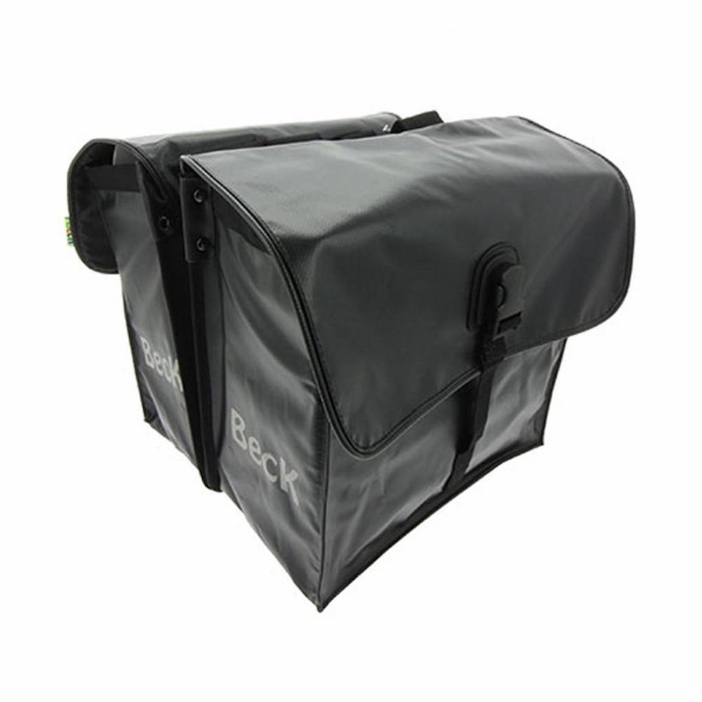 Beck Dubbele Fietstas Small Black Beck Dubbele Fietstas Small Black