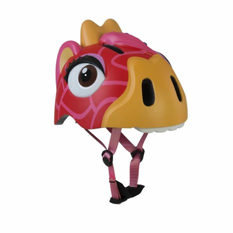 Crazy Safety Kinderhelm / Fietshelm Rode Giraffe /Red Giraffe Small 49-55 cm Crazy Safety Kinderhelm / Fietshelm Rode Giraffe /Red Giraffe Small 49-55 cm